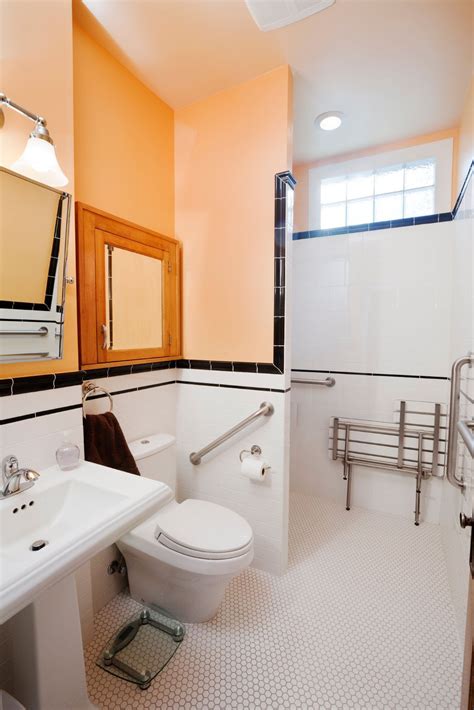 Handicap bathroom. Converting a Bathroom to Handicap. There are dozens of ways to make your bathroom more accessible for everyone. Understanding the basic accessibility … 