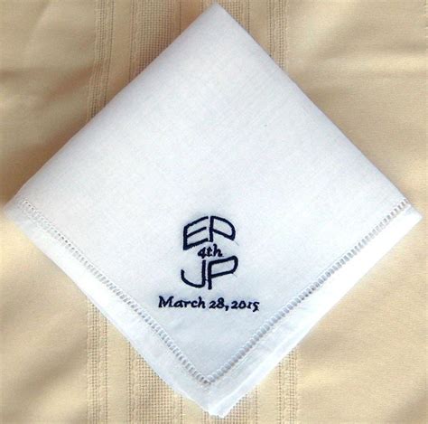 Handkerchief With Initials - Etsy