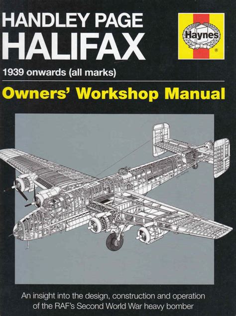 Handley page halifax 1939 onwards all marks owners workshop manual. - Rca cd clock radio dual wake manual.
