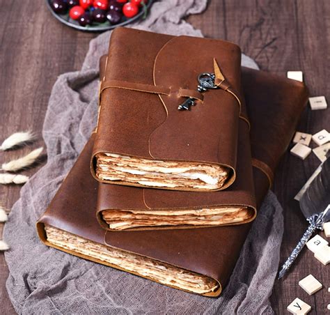 Handmade Leather Bound Journal - Etsy