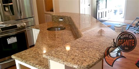 Hands of Stone is located in Grand Junction, Colorado. We service the Western Slope, including: Montrose; Glenwood Springs; Moab and everything in between. We specialize in granite and quartz counter tops. With over 200 projects per year, commercial and residential, we take pride in our craftsmanship and our ability to have projects installed .... 