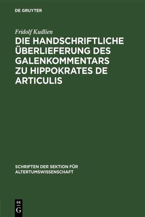 Handschriftliche überlieferung des galenkommentars zu hippokrates de articulis. - Wellness recovery action plan facilitator guide.