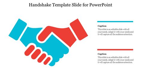 Handshake Template Slide For Powerpoint And Google Slides