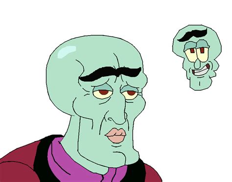 Handsome squilliam. Examples of other things that ppl interchangeably use w their names: Squidward = handsome or ugly Squilliam = ugly or hot Squidward = failure who's loved or hated Squilliam = successful who's loved or hated Squidward = untalented or talented Squilliam = talented or a fraud. 01 May 2023 01:36:04 