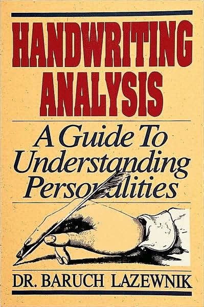 Handwriting analysis a guide to understanding personalities. - Il est toujours trois heures du matin.