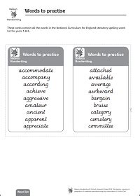 Handwriting in Year 5 (age 9–10) - Oxford Owl for Home