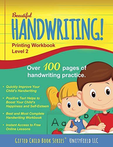Read Online Handwriting Printing Workbook  Level 2 By Unityfield Llc
