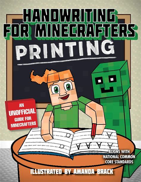 Read Online Handwriting For Minecrafters Printing By Sky Pony