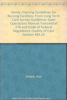 Handy charting guidelines for nursing facilities from long term care survey guidelines state operations manual. - 2006 mack e7 427 motor manual.