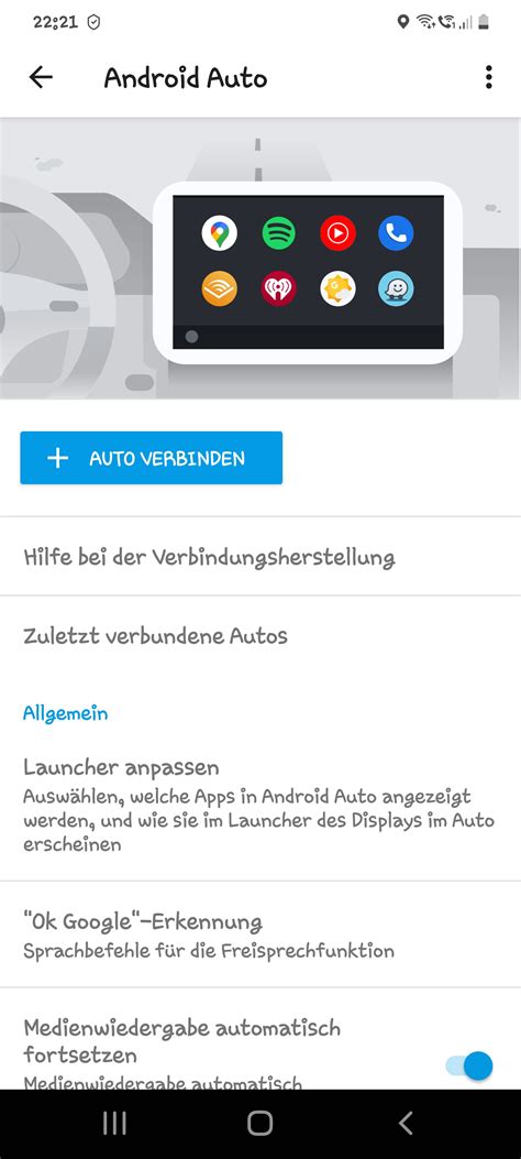 Handy verbindet sich über Android Auto nicht mit Auto