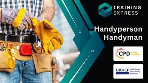 Handyperson/Handyman Online Course & Certification - Training …