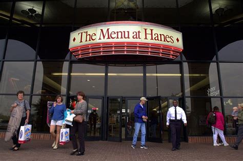 Hanes Mall opened in 1975. How many stores do you …