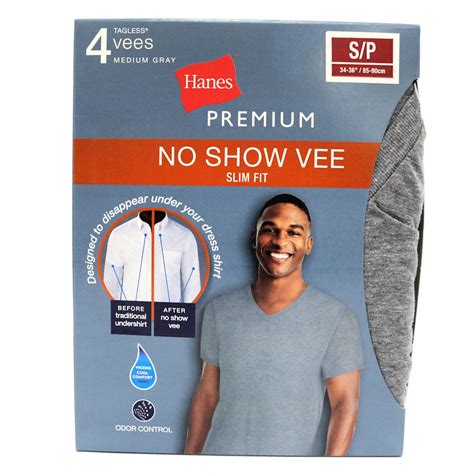 Hanes slim fit v neck. Men's Perfect Flex V-Neck Tee, Stay Tucked Undershirt, Slim Fit Tight on Arms T-Shirt, White & Black. 55. 50+ bought in past month. $2800. Save more with Subscribe & Save. FREE delivery Tue, Oct 24 on $35 of items shipped by Amazon. 