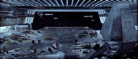 Hangar bay. This Diorama MOC depicts the iconic Docking Bay 327 inside the first Death Star where the Millennium Falcon gets drawn into by a tractor beam from 1977’s A New Hope. The model features a cargo elevator shaft, the atmosphere containment projector ring, a gray steel beam on the backwall, a total of 4 wall columns, accurate wall detailing and ... 