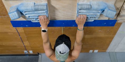 Hangboard training.  Boost your climbing skills with beginner-friendly hangboard train...
