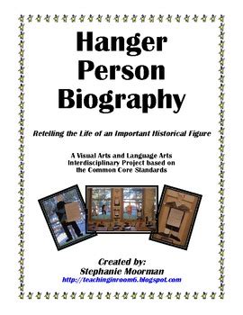 Hanger biography project examples for students