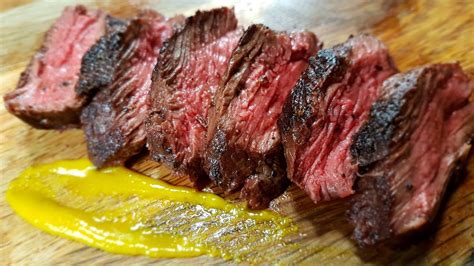 Let the steaks come to room temperature while you preheat the grill to 250 F. Turn off the burner on one side of the grill, or if using charcoal, move the coals to one side of the grill. Clean the .... 