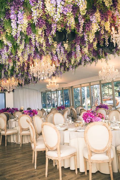 Hanging Flowers Wedding