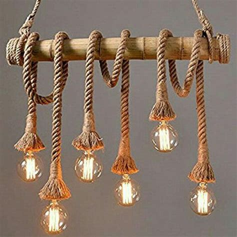 Hanging Rope Light - Etsy