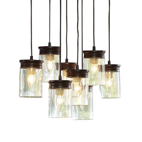 Hanging lights lowes. Maison 5-Light 33" L Handmade Wood and Bronze Mason Jar Farmhouse Clear Glass Linear LED Hanging Kitchen Island Light. Model # A2EJ2YLWS298396. Find My Store. for pricing and availability. 6. Fixture Height: 6-in. Maximum Hanging Height: 72-in. LNC. Quaint 8-Light Distressed Grayish Wood and Rustic Bronze Large Farmhouse Linear LED Hanging ... 