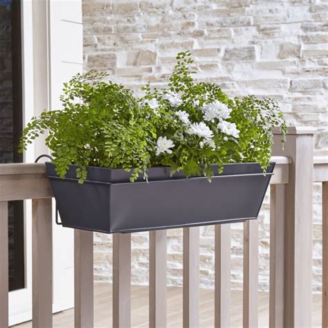 Hanging railing planter. Things To Know About Hanging railing planter. 