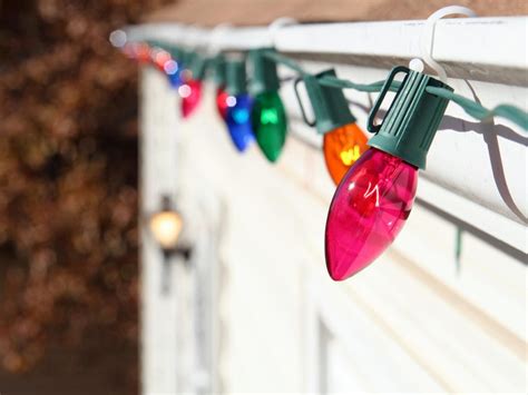 Hanging xmas lights. Step 3 Choose Your Method for Hanging Christmas Lights. While there are several ways to hang your Christmas lights on your eaves, the easiest way is to use plastic clips. These clips slip easily over your eaves and your light strand just pushes right into them. This method not only ensures that they’re firmly mounted onto your home, but it ... 