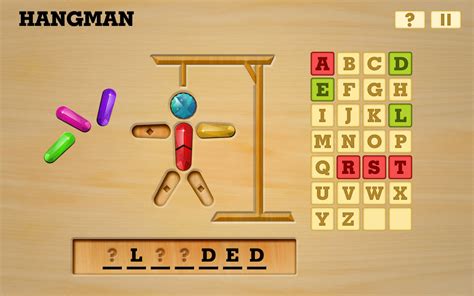 The game engages players in word recognition, pushing them to recall and spell words correctly to avoid losing. For children and language learners, this reinforcement can help solidify their understanding of word structure and spelling rules. The guessing element of the game also helps with problem-solving skills, as players must strategically .... 