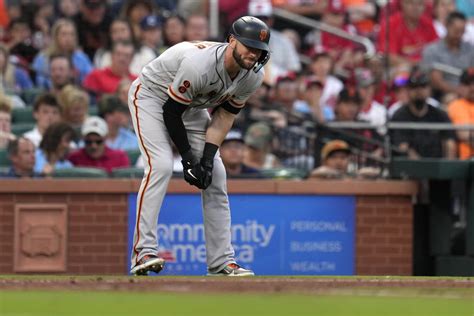 Haniger breaks forearm when hit by pitch in Giants’ 11-3 win over Cardinals