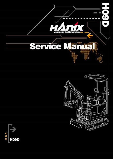 Hanix h09d excavator service and parts manual. - Repair manual for new holland tc55da.