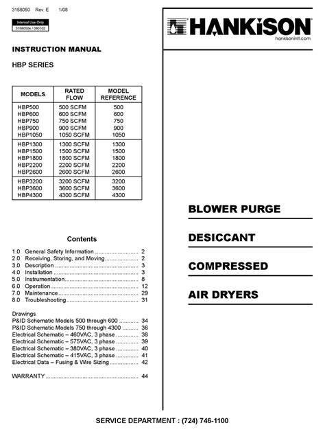 Hankison air dryer service manual pr 500. - Workbook and lab manual for bragger rice s quant a.