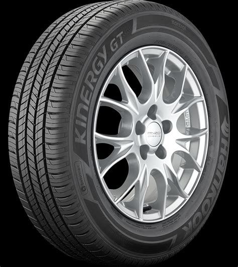 Hankook synergy. The Hankook Kinergy ST is an all-season touring tire designed with an optimized tread block pitch sequence for reduced road noise and comfort. Wide lateral grooves and variable angle sipes provide excellent hydroplane resistance and improved braking and handling in wet weather conditions. The Kingery ST has an abrasion resistant tread compound ... 