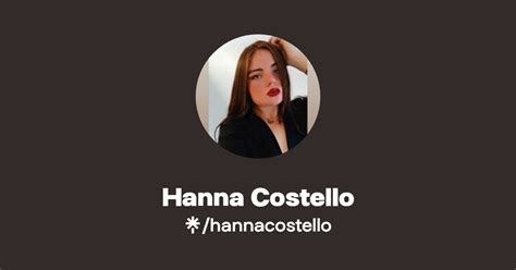 💦 Hanna Costello Leaked +18