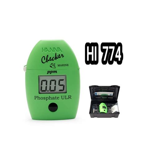 Hanna HI-774 Marine Phosphate ULR Checker HC colorimeter