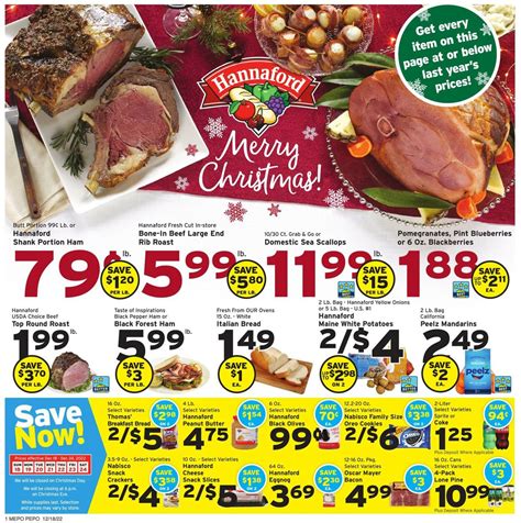 Hannaford Ad Circular - 12/18 - 12/24/2024 Rabato