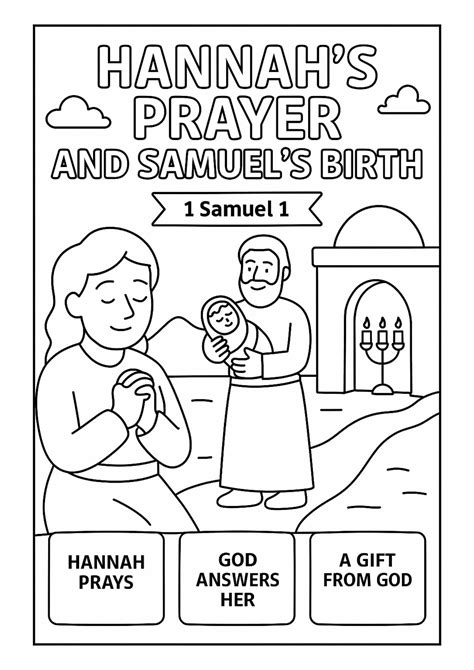 Hannah Samuel Coloring Page