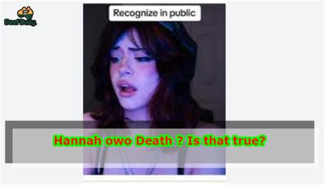 Hannah owo died. Hannah Owo Death news have been trending online as rumors have been spread that she has passed away. Read the article to learn more about the truth behind the news and her health update. Hannah Owo, born Hannah Kabel on November 21, 2002, is a multi-talented 20-year-old sensation who has captivated audiences across platforms. 