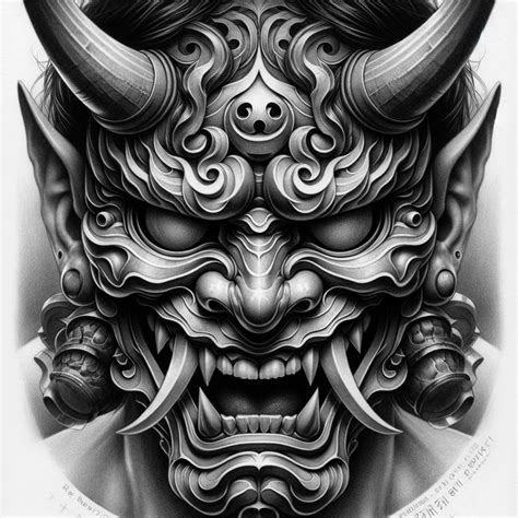Hannya Mask Tattoo Designs All About Tatoos Ideas