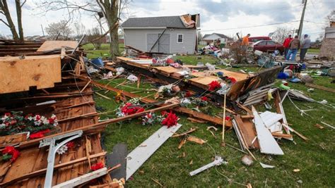 Today. A few storms pop up ... Damage surveys helped confirm an EF-1 tornado with 100 mile-per-hour winds between Hanover and Lexington, ... An EF-1 tornado touched down in Hanover, Indiana .... 
