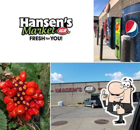  Hansen's IGA Market Support Office 1800 Commercial Street, Bangor, WI 54614. Phone Number Main Number: (608) 486-2049 Fax: (608) 486-2514. Email: hansenk@hansensiga.com Hours: Monday through Saturday: 8 a.m. - 5 p.m. . 