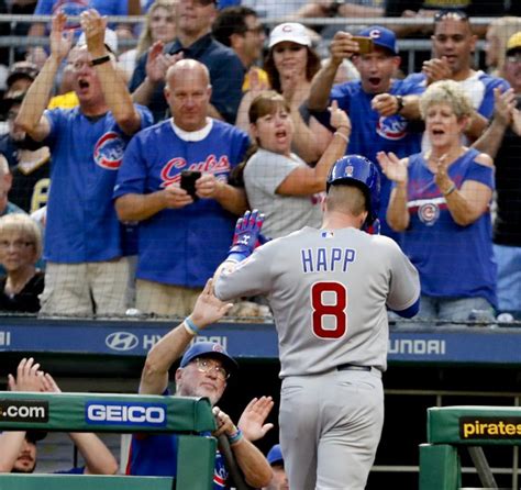 Happ leads Cubs against the Dodgers after 4-hit performance