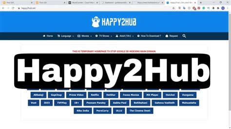 The website Happy2Hub has blocked in many states because of its piracy issues. . Happ2hub