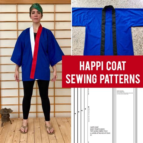 Happi Coat Pattern Sewing