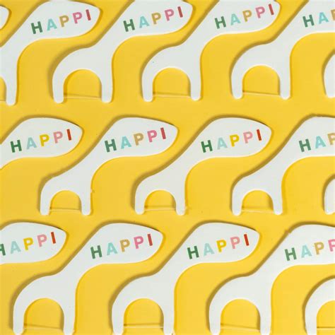 Happi floss. Our vegan floss is made with with organic corn fiber, candelilla wax, and mint extract. Each floss roll is 33 yards. Available in a glass jar, a biodegradable box, or a pack of two refill rolls. Our floss will help remove unwanted food and bacteria from between your teeth that lingers underneath the gum level. 
