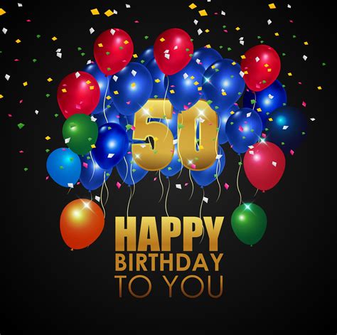 Happy 50th birthday images: As today is the 50th birthday of your loved one, you should wish and show your love towards him/her by sharing happy 50th birthday images with him/her.Below are some 50th birthday images you can choose from and share with your loved one. Fifty years is a considerable mark; in these 50 years, he/she would’ve gone …. 