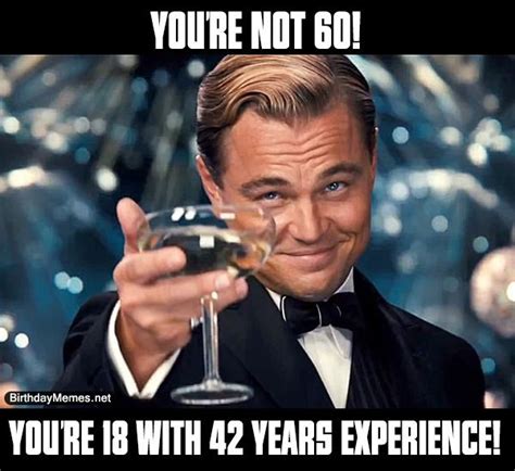 Here are 21 funny and witty 60th birthday quotes to ad