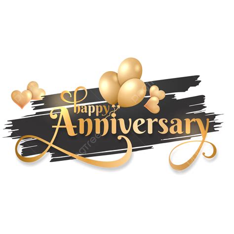 Happy Anniversary Word PNG Images With Transparent Background Free ...