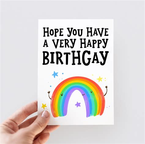 Happy BirthGay Greeting Card