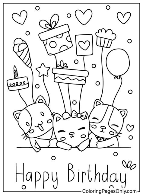 Coloring Page Of A Candy Cane