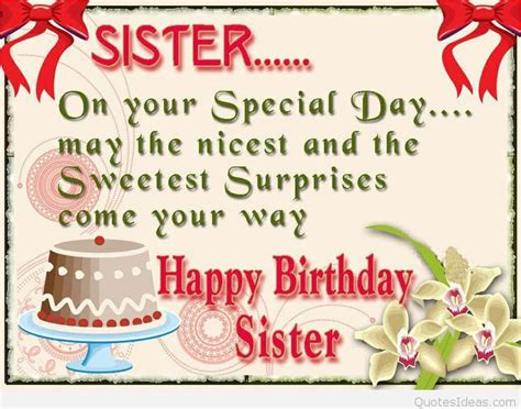 Happy Birthday My Dear Sister Quotes BirthdayBuzz