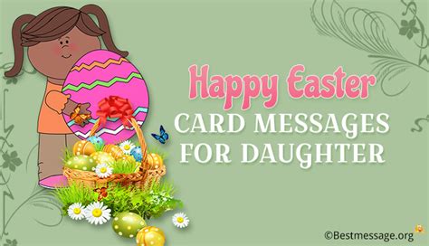 Happy Easter Card Messages for Daughter Easter …